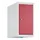 opzetkast,v. locker,1vak.,vak B 250mm,HxBxD 500x250x500mm,vleugeldeur
