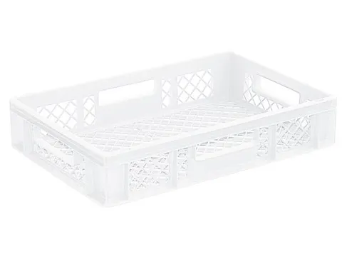 Euronorm Stapelkrat Hxlxb 120x600x400mm 23liter Open Wit