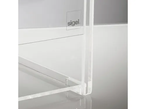 Aktiebak Transparant Folderhouder 21X36X21Cm + Insteek Visitekaart