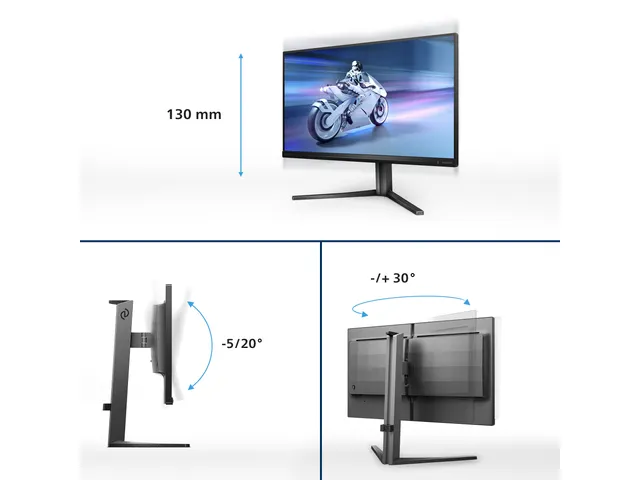 Philips Evnia 5000 25M2N5200U/00 monitor 24.5 Inch Full HD LCD Grijs