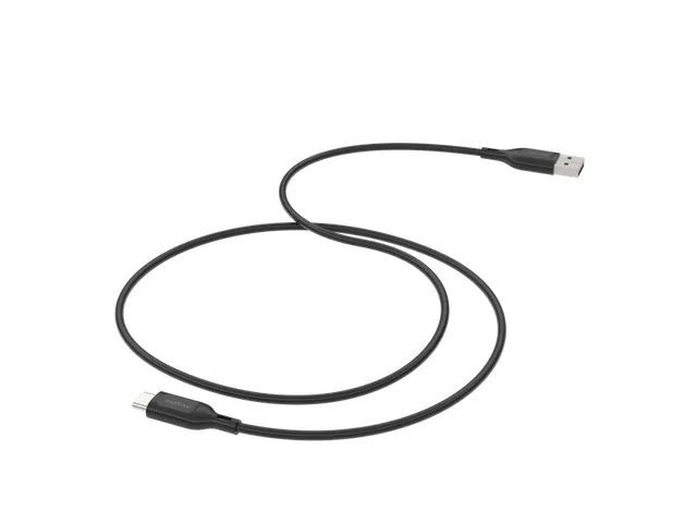 mophie essentials 409913783, 3 m, USB A, USB C, Zwart