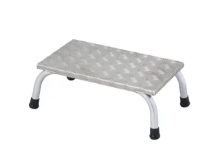 Montagetrap Aluminium H 0 2M 1Trede Incl. Platform Treden Traanplaat - 2