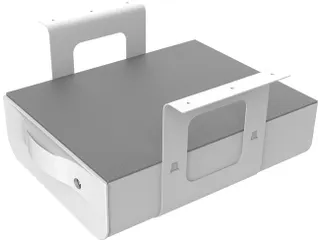 Persoonlijke lade Euroseats 369x292x189mm wit - 4