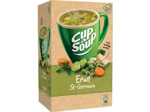 Cup-a-Soup Erwten (St. Germain) Doos 21 Stuks