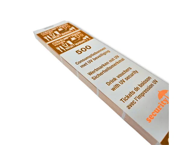 Consumptiebon Combicraft Uv Beveiliging 500 Stuks Oranje
