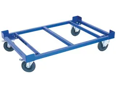 Onderwagen Eurobakken En Pallets Staal 1200x800mm 1000kg Ral5010