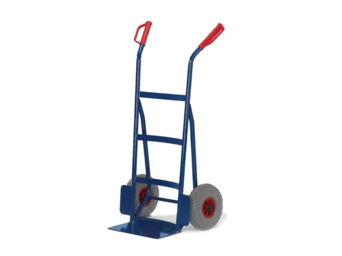 Steekwagen 250Kg Steekplaat 400X180Mm Gewelfd Staal Luchtbanden
