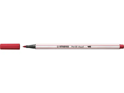 Brushstift STABILO Pen 568/50 donkerrood