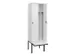 locker voor scheiding van kleding,HxBxD 2120x600x815mm,2vak