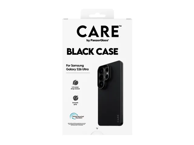 PanzerGlass CARE by TPU Case Black Samsung Galaxy S26 Ultra, Hoe