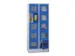 armoire multicases,HxlxP 1850x800x500mm,RAL7035,face avant RAL5010