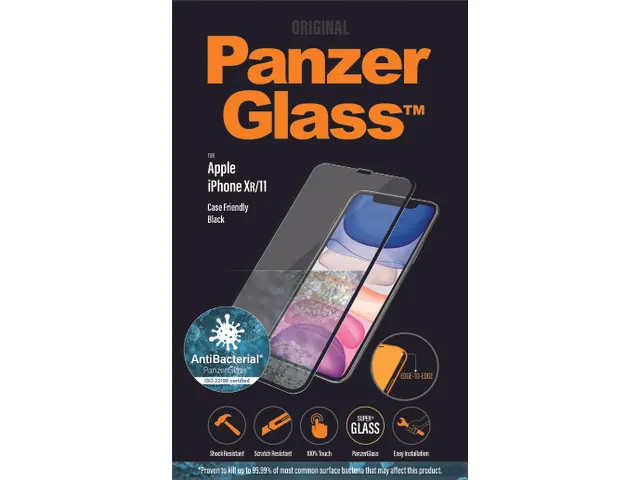 PanzerGlass Screen Protector iPhone 11 | XR | Edge-to-Edge, Apple,