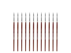 Penseel Kangaro Serie 120 rond Nr. 5 geitenhaar doos 12 stuks