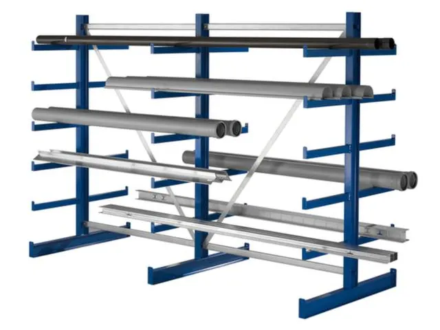 Draagarmstelling Dubbelzijdig 2000x2700x1150mm 6gelijk Lange Armen