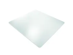 Tapis protection sol pour moquette 1100x1200mm PE/PU transparent