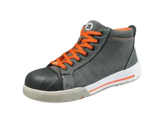 Bata Bickz 731 S3 veiligheidsschoenen, SRC, ESD, grijs/oranje, maat 40 - 1