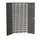 post-/sorteerkast 2000x1050x350mm 4x15vakken RAL7035+RAL7016