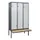 Z-garderobekast,HxBxD 2120x1200x815mm,6vak,vak B 400mm,draaigrendel