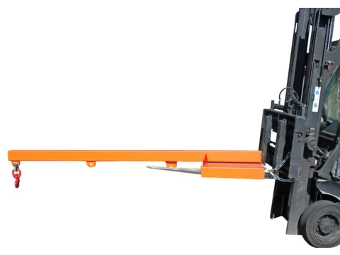 Kraanarm Vaste Arm Zonder Neiging L 2400mm Draagverm. 2.5t Geeloranje