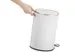 Cosmo pedaalemmer 12 Liter Rvs Mat Wit