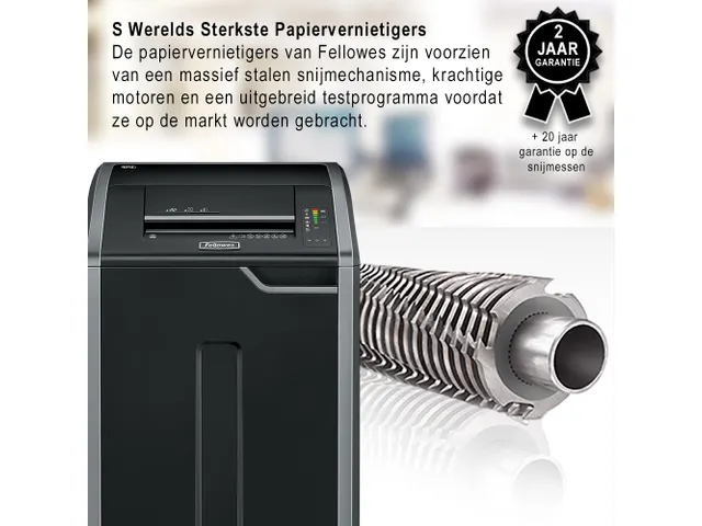 Papiervernietiger Fellowes 425i P-2 Stroken
