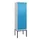 PBM-locker,HxBxD 2120x600x500mm,2vak,vak B 300mm,draaigrendel