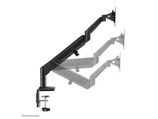 Monitorarm Full Motion Gasveer 1 Scherm 17-32 Inch Zwart - 3