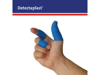 Detectaplast Zelfhechtende snelpleister Rol à 2,5cm x 4,5mtr, blauw - 2