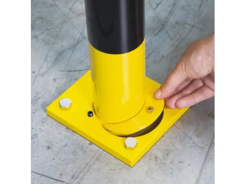 Aanrijdbeschermingsbeugel Wegneembaar 350x750mm Met Kunststofcoating