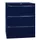 hangmappenkast,HxBxD 1016x800x622mm,3hangmappenframes,twee banen