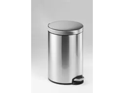 Pedaalemmer Rond RVS 12 Liter