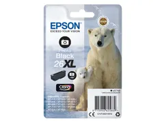 Inktcartridge Epson 26XL T2631 foto zwart HC C13T26314012