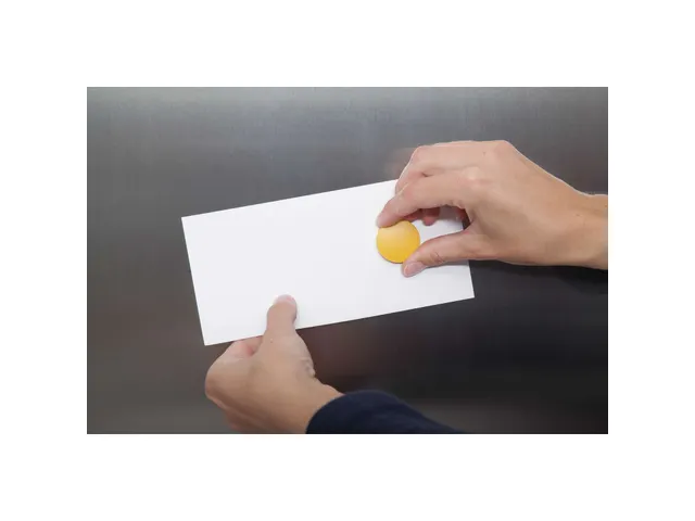 Aimant MAUL Solid 32mm 800g jaune 10 pièces