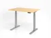Av. régl. él. hauteur bureau assis/debout,HxlxP 640-1290x1200x800mm