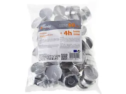 Theelichtjes 4H Wit Zak 50 Stuks