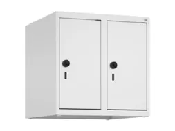 opzetkast,v. locker,2vak.,vak B 250mm,HxBxD 500x500x500mm,vleugeldeur