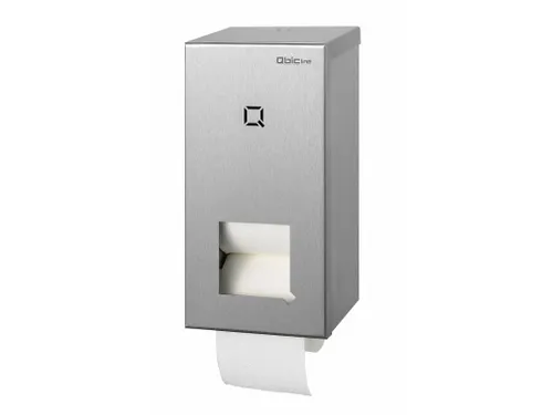 Toiletpapier Dispenser RVS 2 Voor Kokerloze Rollen Toiletpapier