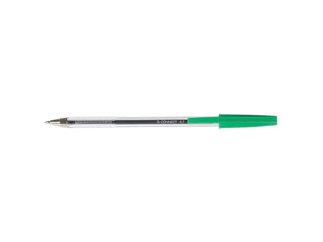 Balpen Met Dop Medium Punt 1.0mm Groen