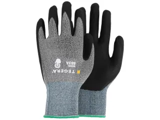 Tegera 883A precisiehandschoenen, zwart/grijs, maat 8, per 12 paar - 1