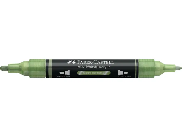 Acrylmarker Faber-Castell Multimark 298 sage metallic