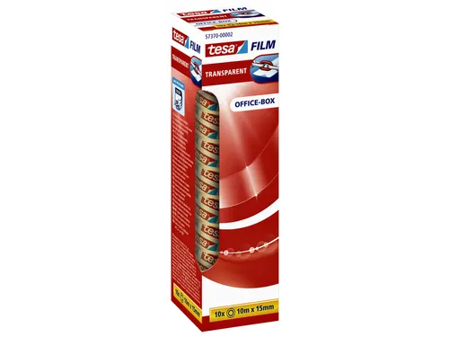 Plakband Tesa film 15mmx10m transparant