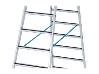 veiligheidsladder,beide zijden,2x5treden m. R13-laag,balk L 1,42m - 4