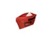 POCSOU professionele posttas rood nylon 42 x 32 cm met extra vak