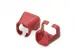 Kleurclips voor RJ45-kabels Rood verpakking van 100 stuks
