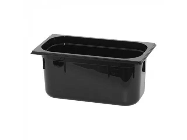 Caterchef Gastronorm bak 1/3 GN 150mm polycarbonaat zwart