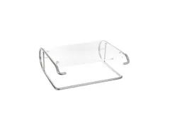 Monitorstandaard R-Go Steel Essential Zilver voor maximaal 27 inch