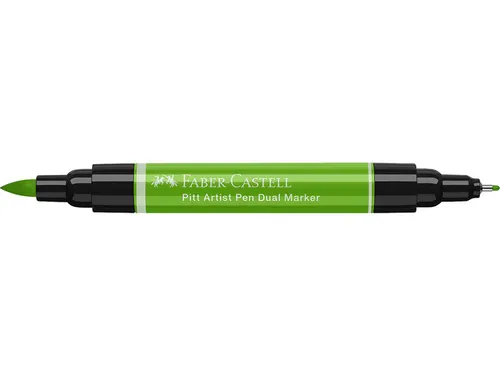 Tekenstift Faber-Castell Pitt Artist Pen duo marker 112 loofgroen