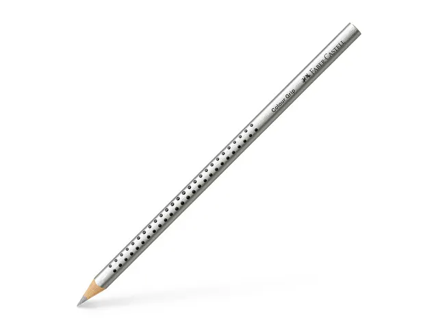 Kleurpotlood Faber-Castell Grip 2001 82 zilver