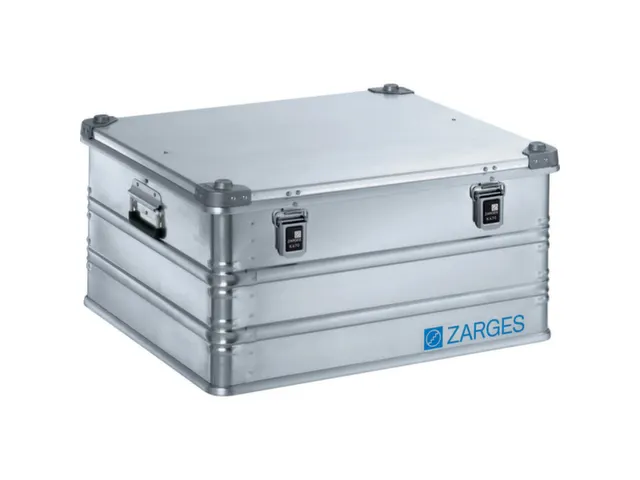 Caisse de transport aluminium 150l HxLxl 370x740x690mm fermetures à c