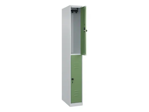 dubbeldekse locker,HxBxD 1850x250x500mm,1x2vak.,vak B 250mm